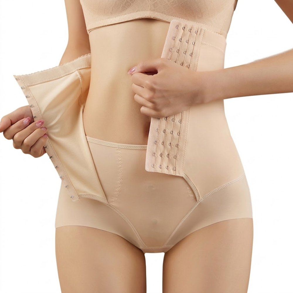 High-Waist Tummy Control Shapewear (Luxury Sculpt Edition) | Strong Tummy Control | Butt Lift Support | Seamless Comfort | ISHR260713A199