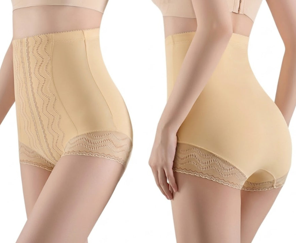High-Waisted Shapewear Pants for Women | Tummy Flattening | Hip Lift Support | Breathable Skin-Friendly Comfort | ISHR260622A160