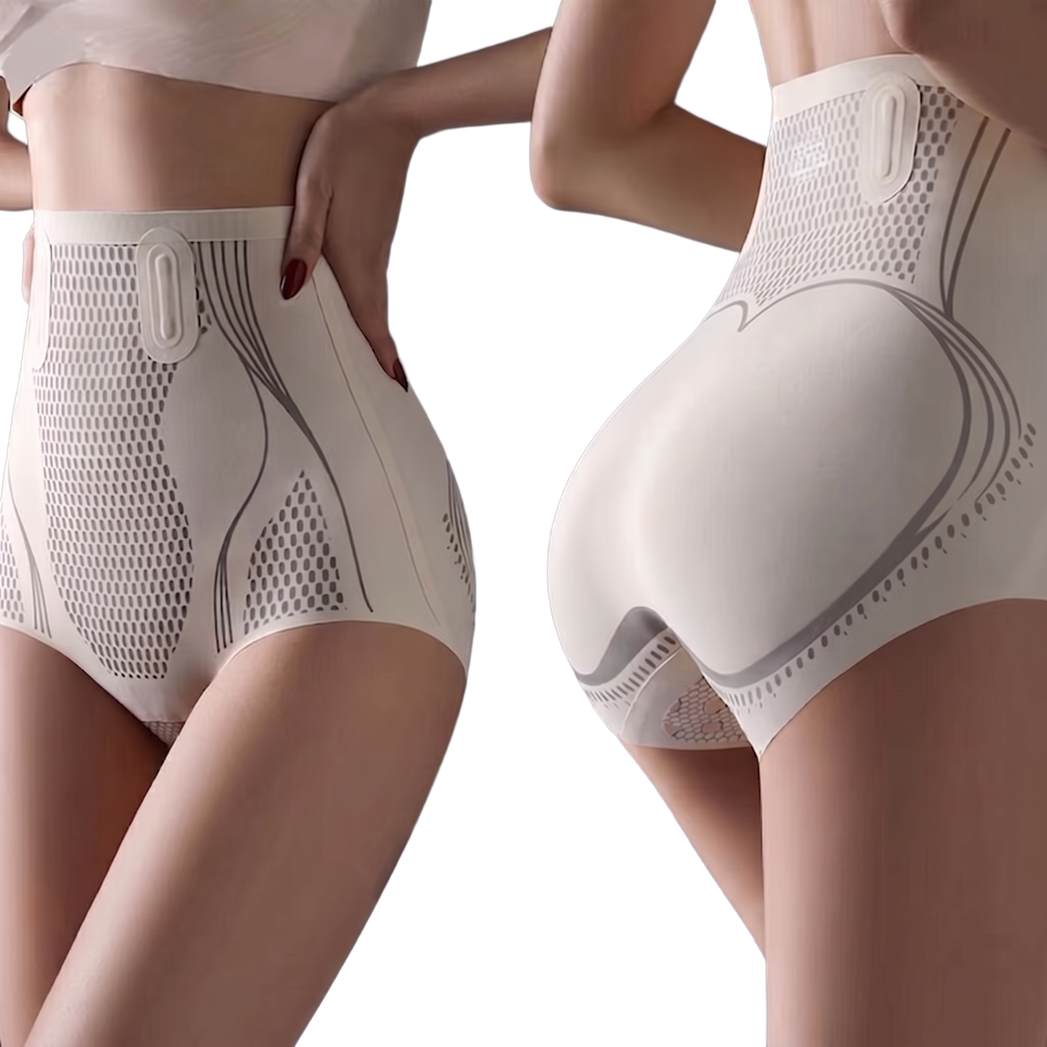 High Waist Seamless Tummy Control Shaping Pants (Plus Size Edition) Belly Control | Waist Slimming | Hip Shaping Comfort | ISHR260517A125