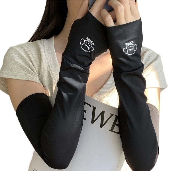 Ice Silk Sun Protection Sleeves (Loose Edition) UV Protection | Cooling Comfort | Driving & Cycling Ready | ISLE260503A104