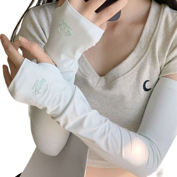 Ice Silk Sun Protection Sleeves (Loose Edition) UV Protection | Cooling Comfort | Driving & Cycling Ready | ISLE260503A104