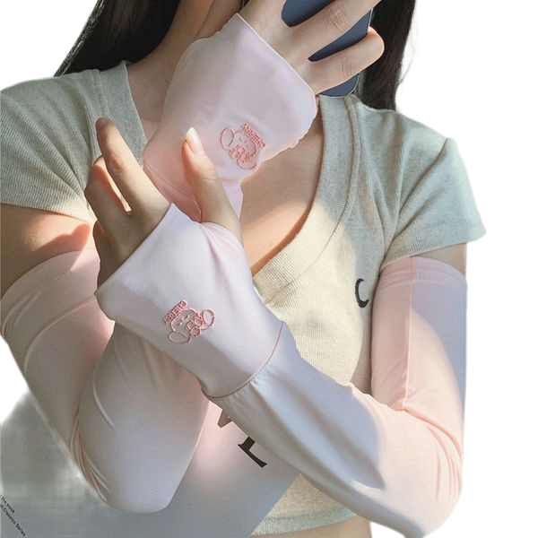 Ice Silk Sun Protection Sleeves (Loose Edition) UV Protection | Cooling Comfort | Driving & Cycling Ready | ISLE260503A104