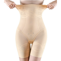Ultra High Waist Body Shaping Pants (Plus Size Edition) Belly Control | Non-Curling Fit | Smooth Daily Shapewear | ISHR260507A108