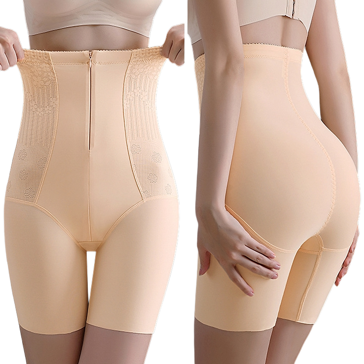 High Waist Five-Point Butt-Lifting Shapewear Pants (Seamless Edition) Tummy Control | Waist Shaping | Hip Slimming Support | ISHR260420A074