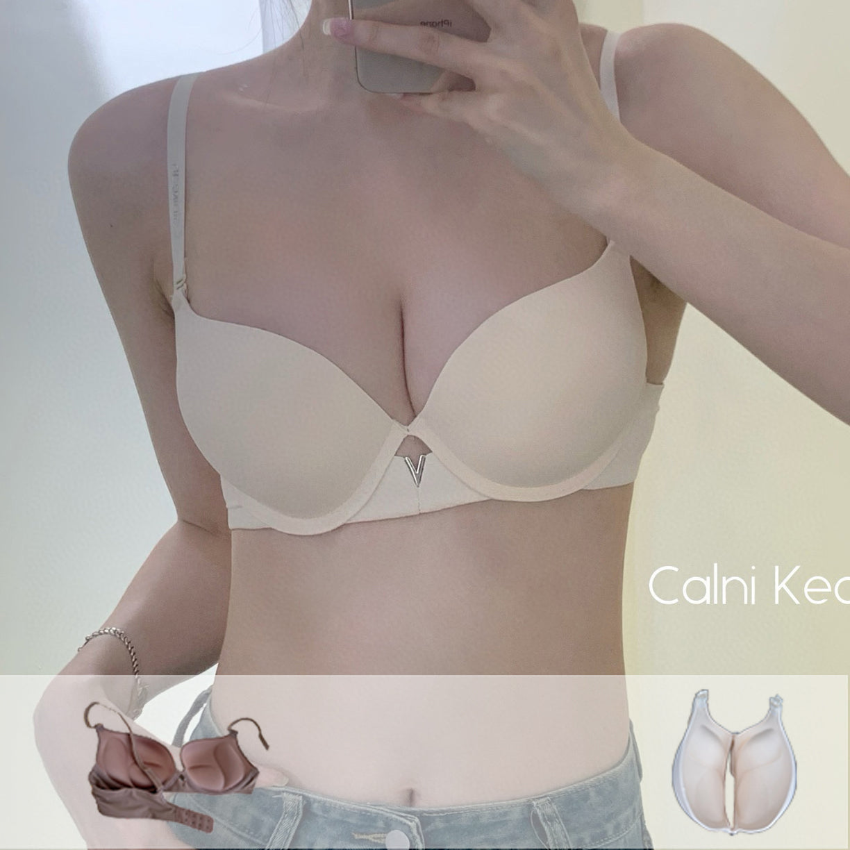 MISO Extra Push-Up Bra | Deep V |  China Imported | CB250826795