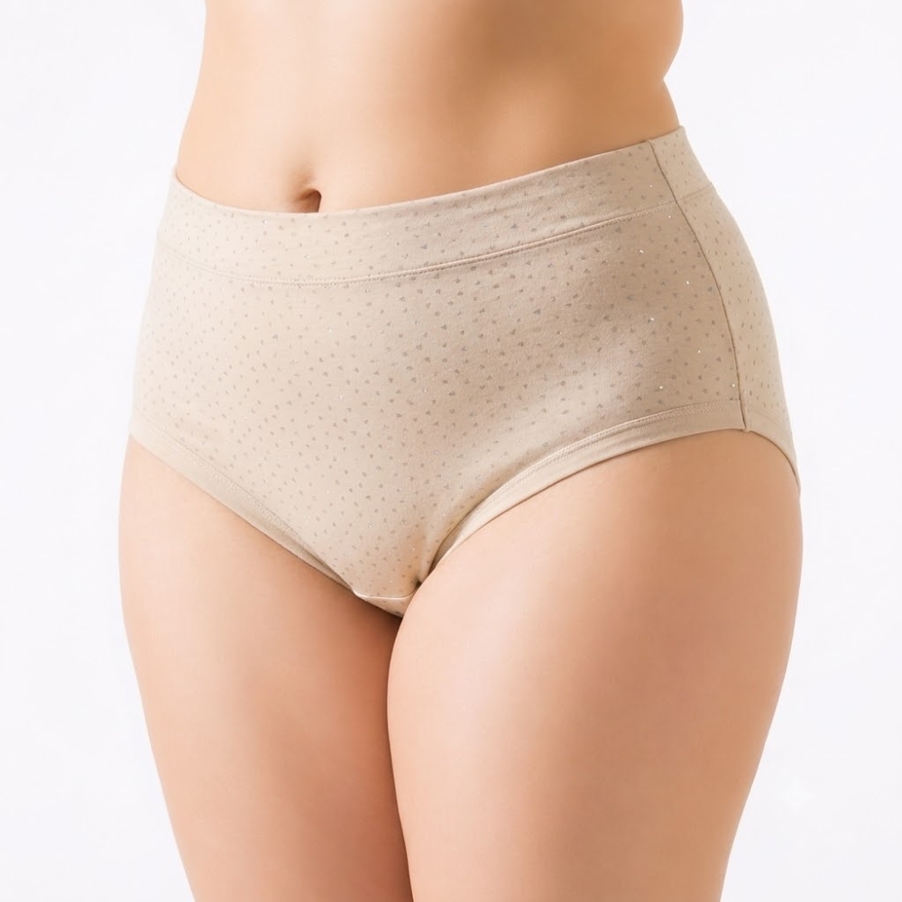 High HIP China Large Comfort Panty (5XL) | Recommended Waist 32–56 Inch | Soft Stretch Fit | Daily Comfort Wear | ISCP2608078822