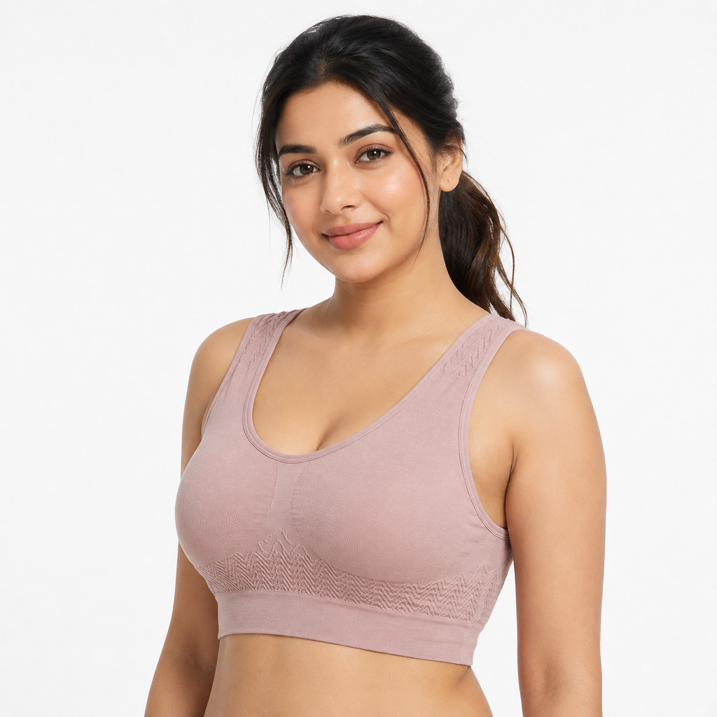 RUVA Air Bra China Imported Tank TOP Half Samij NON-Padded | China Imported | CT250809782
