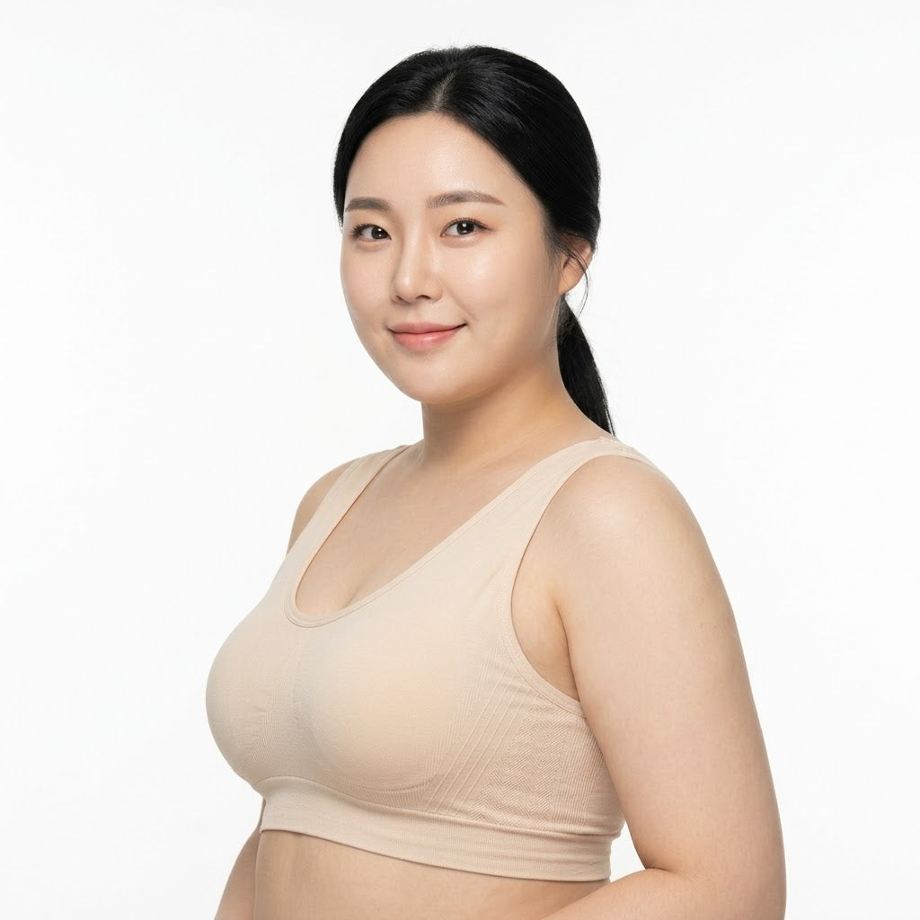 MAVI Plus Size Beautiful Back Vest Bra (Comfort Edition) | Non Paded | Wide Shoulder Straps | Lightweight Daily Comfort | CT260629A179