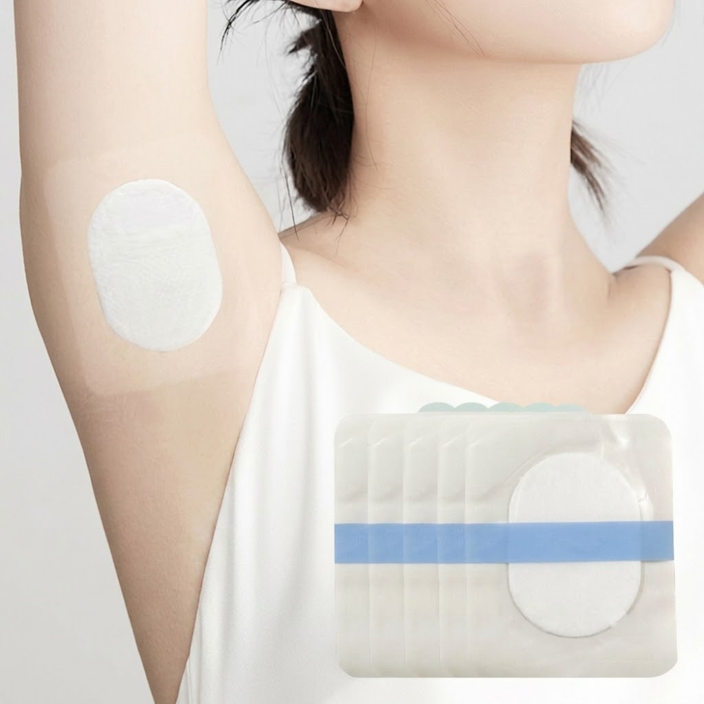 Summer Underarm Sweat Absorbent Patch (Ultra-Thin Edition) | 10 Pcs | Disposable | Invisible Protection | Breathable Comfort | ISMT260704A189