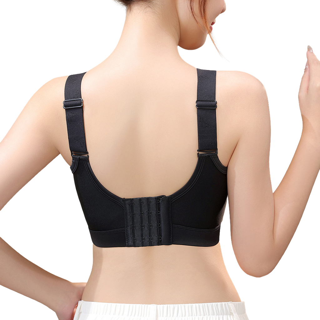 EYNA Seamless Full-Cup Support Bra (Large Size Edition) | Cup D | 4 Hook  Thin Adjustable Design | Breast-Retracting | Anti-Sagging Comfort | CB260510A118