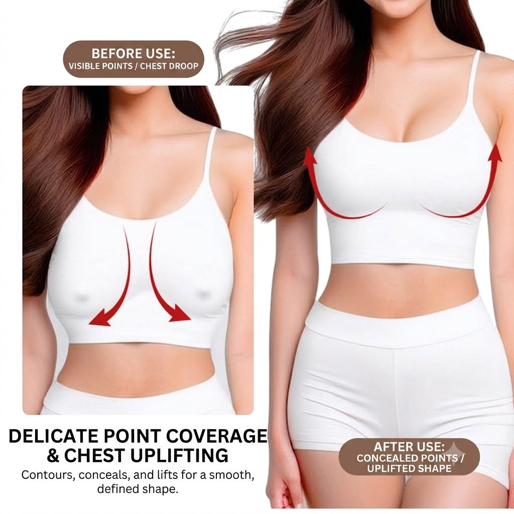 Invisible Breast Lift Nipple Covers 3 PCS Set (Ultra-Thin Edition) | Push-Up Support | Cup A/B/C/D | Large Bust | Seamless Invisible Fit | ISMT260704A191