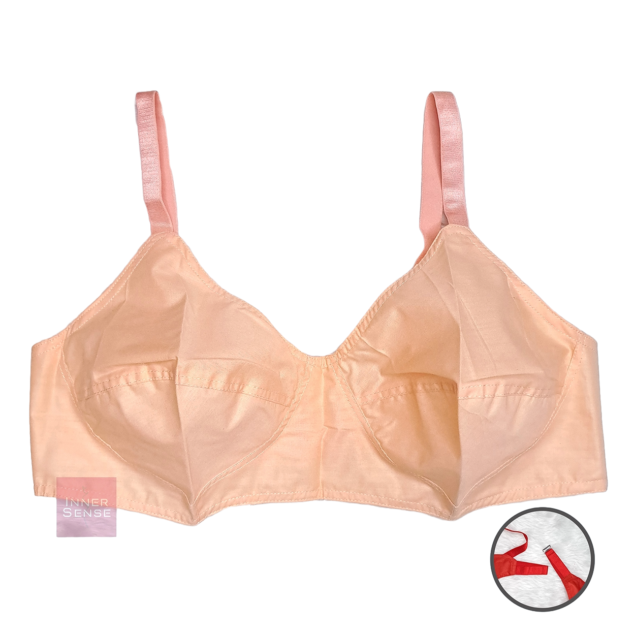 ISB RINA / Ruby Crown Bra ( Daily Use ) | 100% Cotton Comfort | 1 Hook Design | Soft &amp; Breathable Fit | KB23032101