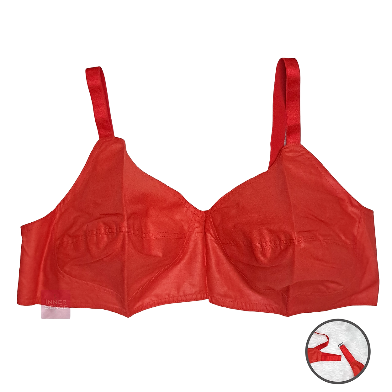 ISB RINA / Ruby Crown Bra ( Daily Use ) | 100% Cotton Comfort | 1 Hook Design | Soft &amp; Breathable Fit | KB23032101