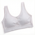 PINA Seamless U-Shaped Beautiful Back Tube Top Bra Wide Shoulder Straps | V-Neck | No Rims | Pure Color | Student-Friendly Sports Bra | China Imported | CT260101903