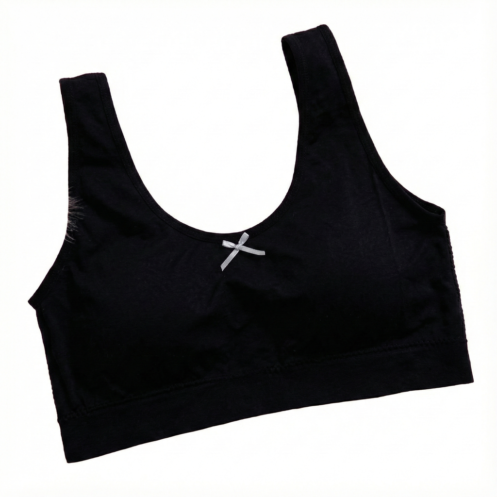 PINA Seamless U-Shaped Beautiful Back Tube Top Bra Wide Shoulder Straps | V-Neck | No Rims | Pure Color | Student-Friendly Sports Bra | China Imported | CT260101903