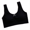 PINA Seamless U-Shaped Beautiful Back Tube Top Bra Wide Shoulder Straps | V-Neck | No Rims | Pure Color | Student-Friendly Sports Bra | China Imported | CT260101903