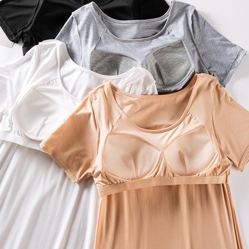 VELY Summer Camisole Tank Top | Built-In Cup Edition | Fixed Cup Pads | Beautiful Design | Thin Seamless Comfort | CT260808A276