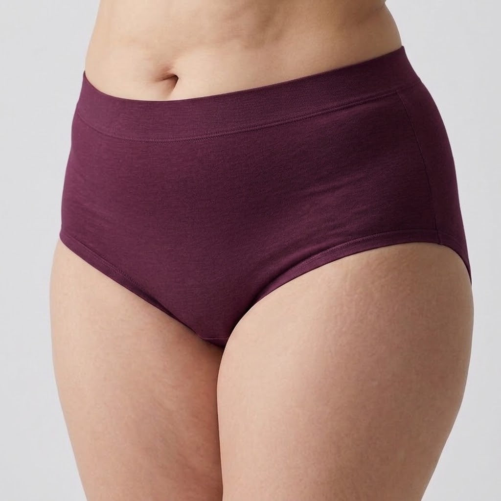China Traceless Soft Stretch Panty | 5XL | 36–52 Inch High Hip | Cotton Fabric | Comfortable Daily Wear | ISCP26812384