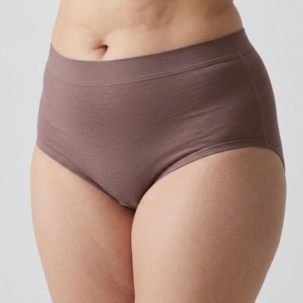 China Traceless Soft Stretch Panty | 5XL | 36–52 Inch High Hip | Cotton Fabric | Comfortable Daily Wear | ISCP26812384