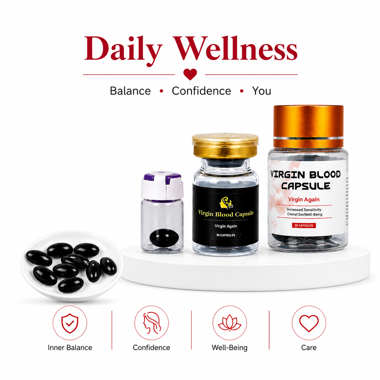 Fake Blo*od Capsule | Artificial Bl*ood Capsule | Disposable Capsule | Privacy Packaging | ISMT260722A214