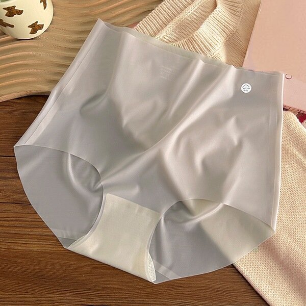 Invisible High-Waisted Seamless Panties | Tummy Control & Butt-Lifting | Ultra-Thin Ice Silk | Breathable Quick-Dry | Summer Comfort | ISCP260819A316