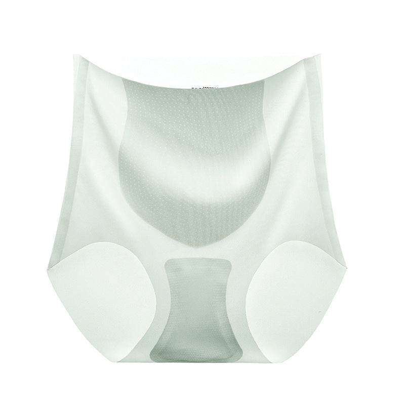 Ultra-Thin Ice Silk Hip-Lifting Seamless Panties | High-Waist | Tummy Support | Seamless Comfort | Everyday Wear | ISCP260724A240