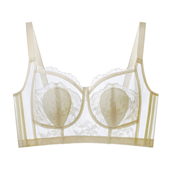 ARIA Large Bust Minimizing Thin Seamless Bra | Adjustable | Cup C/D | Breathable Rabbit Ear Cup | Full Coverage | CB260812A285