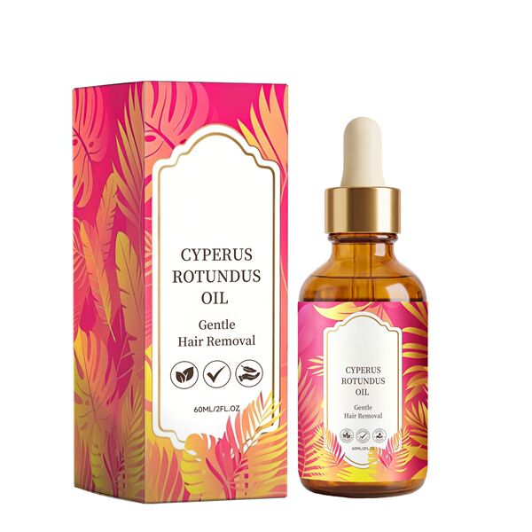 Cyperus Rotundus Oil | Gentle Hair Removal Oil | 60ml | Skin Softening & Daily Moisturizing Care | Skin & Hair Care Oil | ISMT260923A384