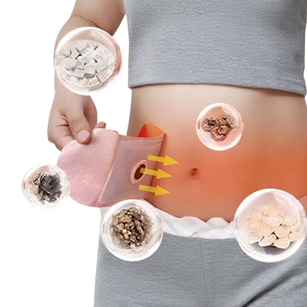 Acupoint Warm Atractylodes Moxibustion Patch | (3 PCS SET) Hot Compress Patch | Self-Adhesive Warming Patch | Portable Heat Therapy Patch | ISMT260820A322