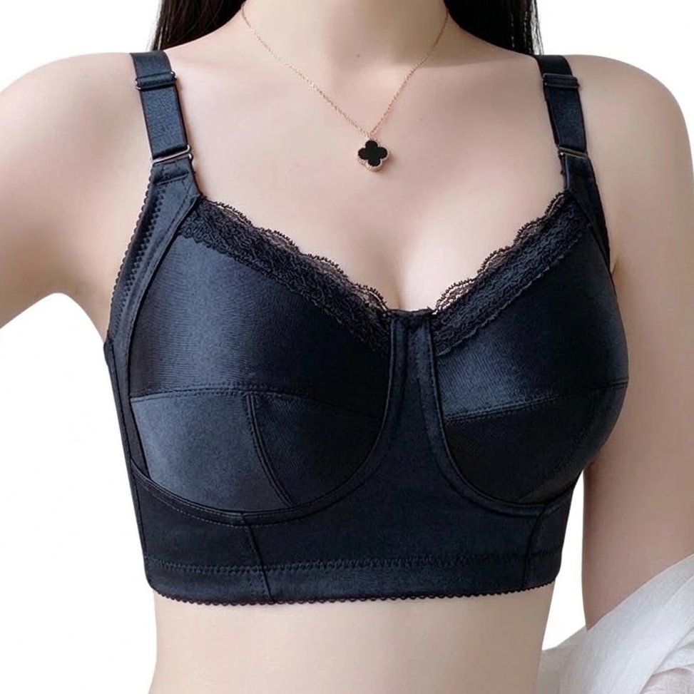 QYSA Large Bust Full-Cup Minimizer Bra | B/C/D Cup | Summer Thin | Seamless Full Coverage | Anti-Sagging | CB260825A340