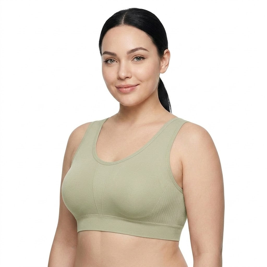 FARI Anti-Sagging Non-Padded Breathable Bra | 38 to 50 in | Non-Slip | U-Shaped Beautiful Back | Shockproof | CT260826A352