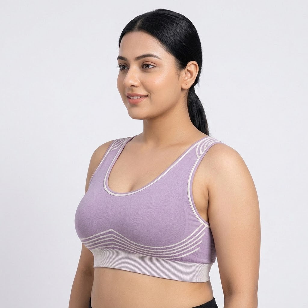 PIKA Plus-Size Ultra-Thin Non Padded Tank Top | Comfortable And Breatheble Wear | Single-Layer | Short Summer Intimates | CT260826A355
