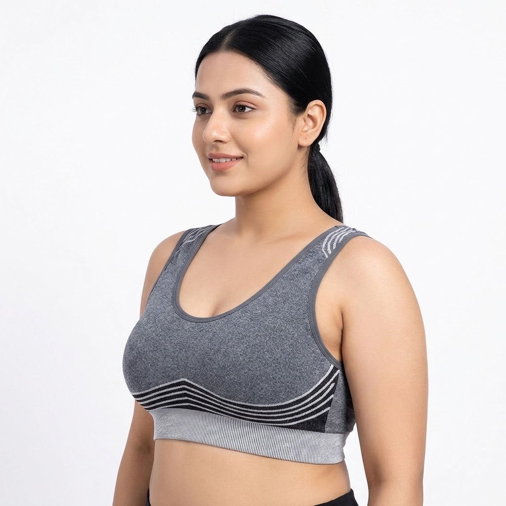 PIKA Plus-Size Ultra-Thin Non Padded Tank Top | Comfortable And Breatheble Wear | Single-Layer | Short Summer Intimates | CT260826A355
