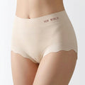 Large Size Mid-Waist Seamless Underwear | Breathable Silk | Antibacterial Crotch | Butt-Lifting Briefs | ISCP260826A350