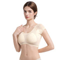 Mesh Breathable Sweat-Absorbing Top with Built-In Bra | Underarm Sweat Control | No Additional Bra Needed | Women’s Inner Top | ISMT260822A325