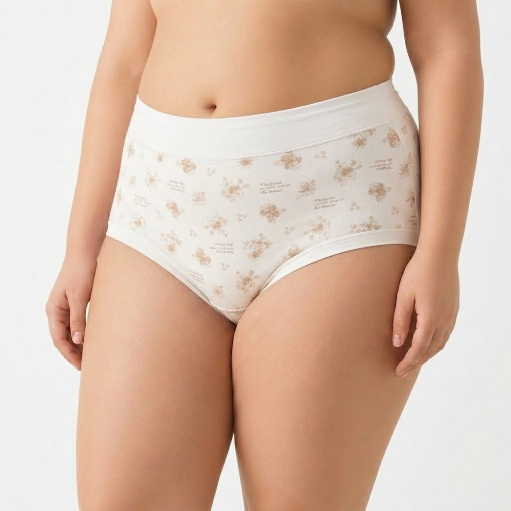 China Large Comfort Panty (3XL) High HIP | Recommended Waist 28–44 Inch | Soft Stretch Fit | Daily Comfort Wear | ISCP2607092011