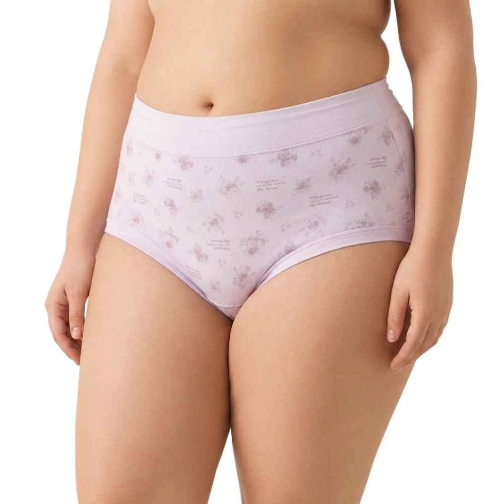 China Large Comfort Panty (3XL) High HIP | Recommended Waist 28–44 Inch | Soft Stretch Fit | Daily Comfort Wear | ISCP2607092011