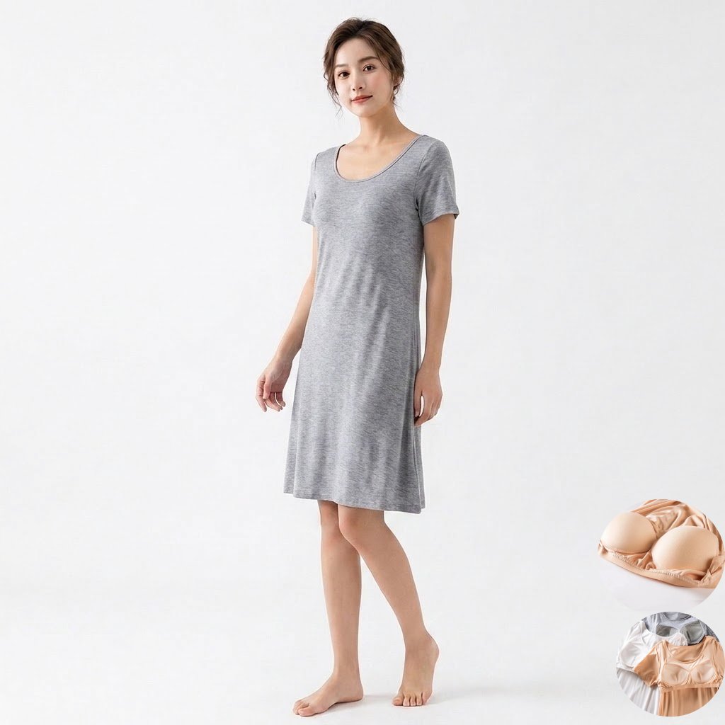 VELY Summer Camisole Tank Top | Built-In Cup Edition | Fixed Cup Pads | Beautiful Design | Thin Seamless Comfort | CT260808A276