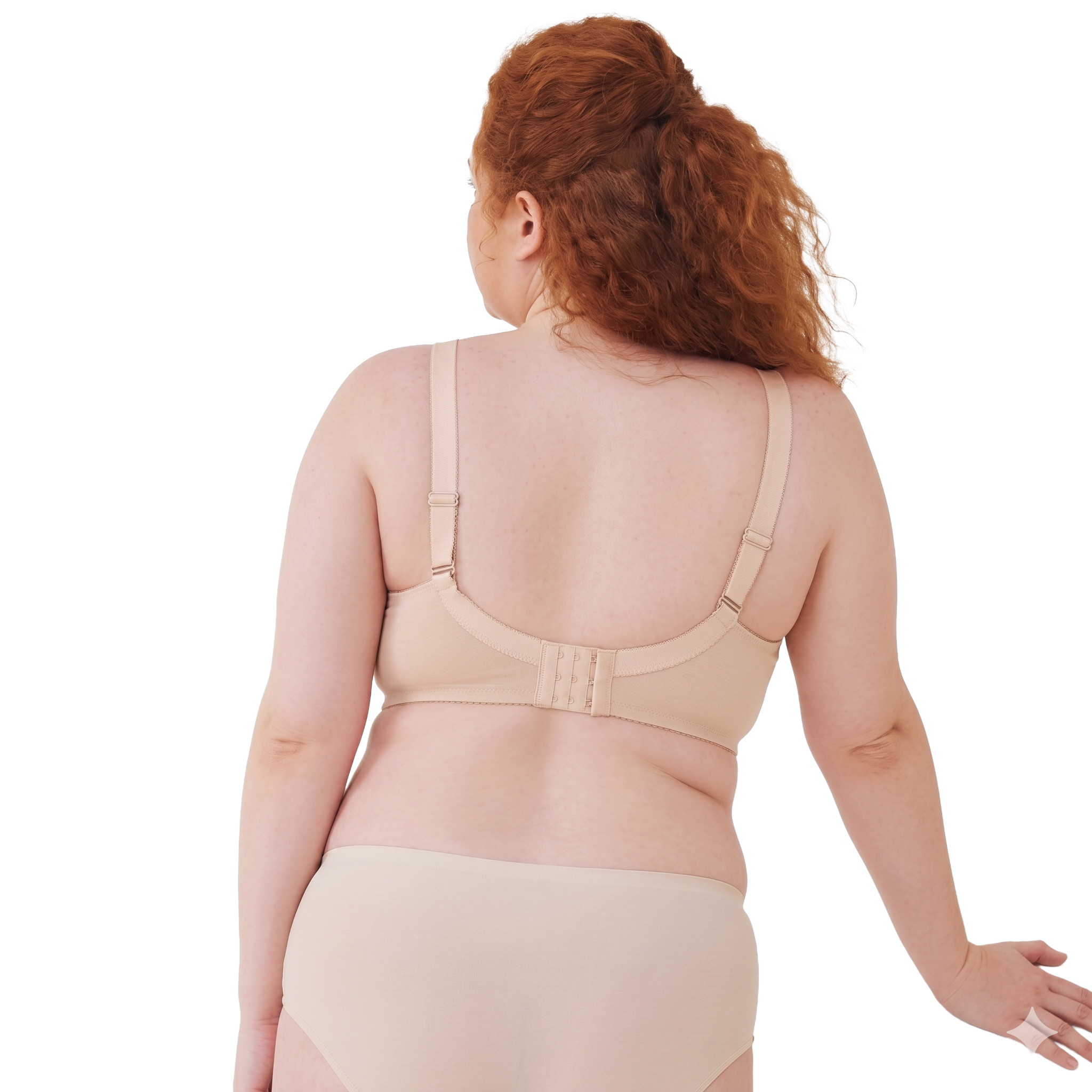 ROSA Plus-Size Minimizer Bra (Large Bust Edition) | D Cup | 3 Hook | Side Breast Control | Adjustable Support | Comfortable Daily Fit | CB260516A123