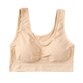 ROYA Plus Fatty Seamless Chest Wrapping Underwear Fixed Cup Beauty Vest | Plus Size Comfort &nbsp;China Imported | CT251229900