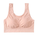 ROYA Plus Fatty Seamless Chest Wrapping Underwear Fixed Cup Beauty Vest | Plus Size Comfort &nbsp;China Imported | CT251229900