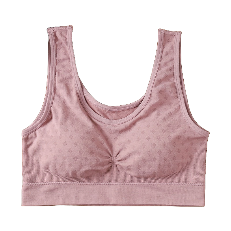 ROYA Plus Fatty Seamless Chest Wrapping Underwear Fixed Cup Beauty Vest | Plus Size Comfort &nbsp;China Imported | CT251229900