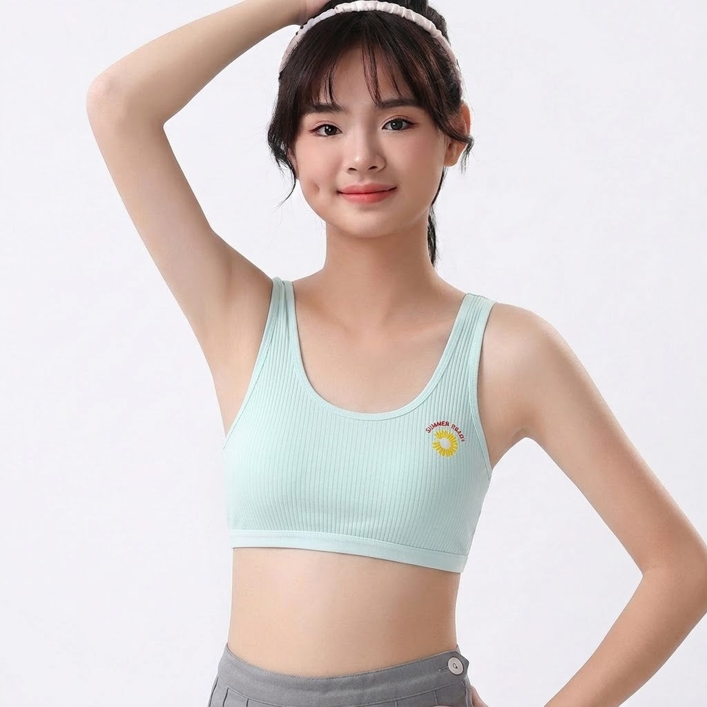EZBA Comfortable Junior Vest Tank Top | Breathable Hole Design | Comfortable Daily Wear | 30–34 Inch | CT260808A279