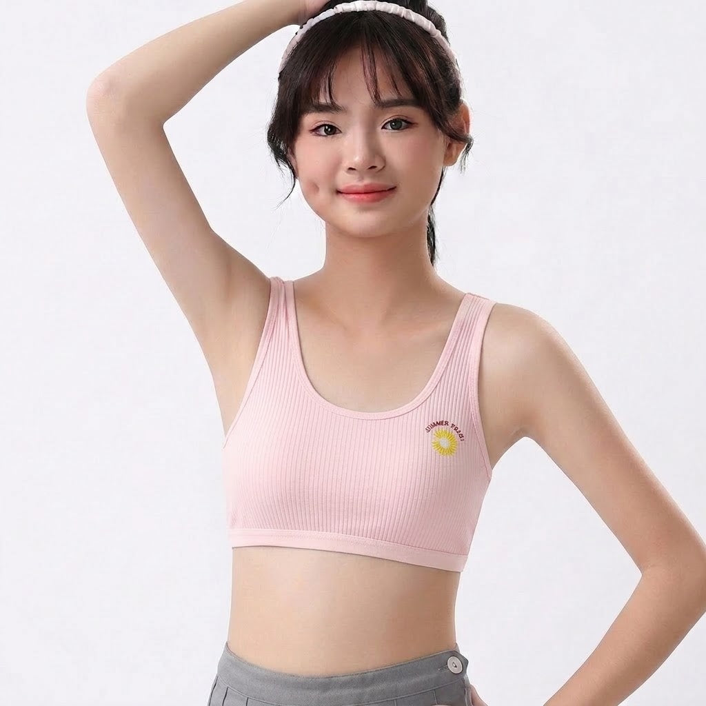 EZBA Comfortable Junior Vest Tank Top | Breathable Hole Design | Comfortable Daily Wear | 30–34 Inch | CT260808A279