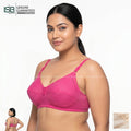 Like Me BREEZE Bra (Summer Comfort Edition) | Mess Cotton Fabric | Royal Lift Support | Full Coverage | Soft Daily Comfort | Indian Imported | IB260614A146