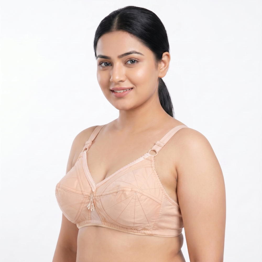 JULIET MATERNY Bra | Soft Cotton Comfort Fit Women’s Everyday Bra | KB251005816