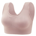 TOVA Plus Size China Imported Women's Tank Top Underwear Non-PAD Underwear Stretch Vest Double-Layer Seamless Bra | CT251210818