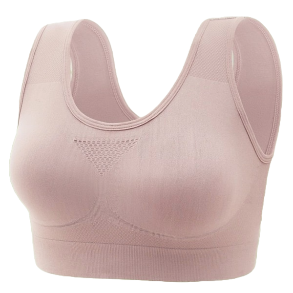 TOVA Plus Size China Imported Women's Tank Top Underwear Non-PAD Underwear Stretch Vest Double-Layer Seamless Bra | CT251210818