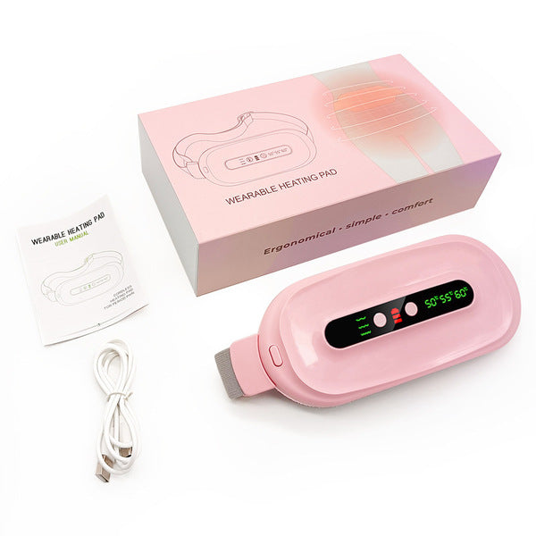Multifunctional Menstrual Warm Heating Belt With Premium Box | Hot Compress | Vibrating Massage | Waist Protection Belt | ISMT260820A321