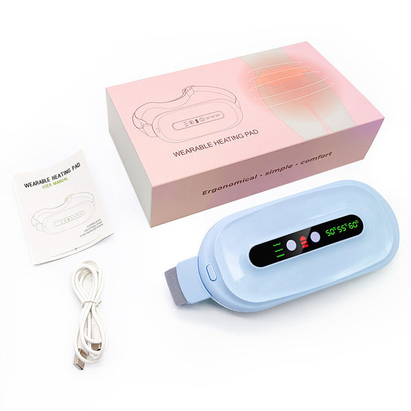 Multifunctional Menstrual Warm Heating Belt With Premium Box | Hot Compress | Vibrating Massage | Waist Protection Belt | ISMT260820A321
